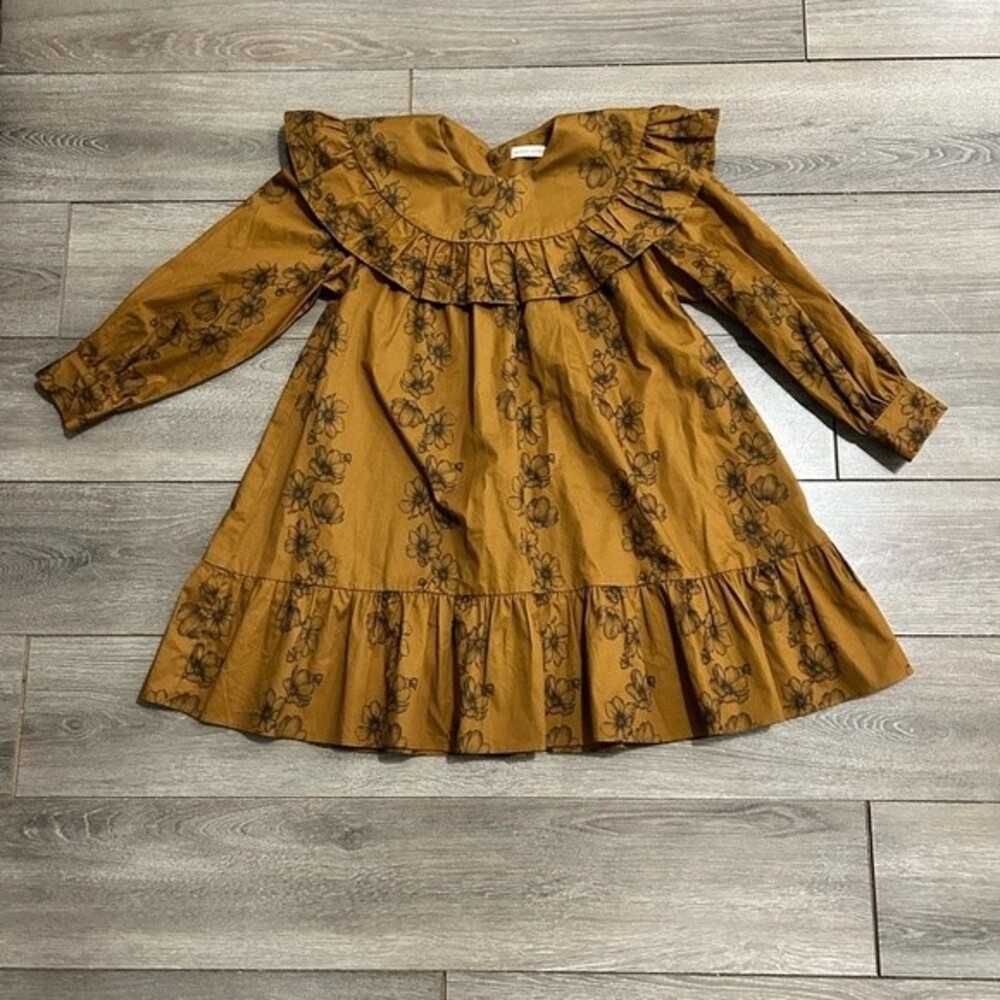NWOT Carbon Soldier Brown floral Dress